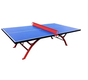 SMC SP 1300 Indoor Ping Pong Table 50mm Flanging Waterproof MDF Blue 2740x1525x760mm