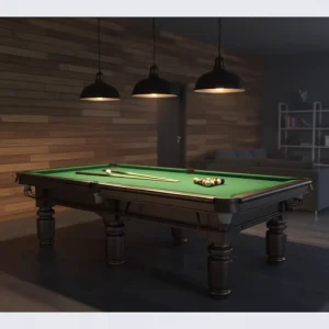 STELLARWAY Professional Black 8 Ball Pool Table 7ft 8ft 9ft Indoor Billiard for Club Commercial Home Game Room