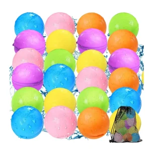 Self-sealing Magical Reusable Water Ball Outdoor Summer Pool Beach Toys for Kids 3-12 for Boys and Girls