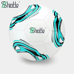 Shinho High Quality Leather Football Ball 5 Size Customised Logo Anti Explosion Design for Kid and Adult Official Match Training