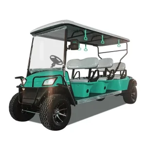 Shuttle Electric Golf Car Tourist Sightseeing Golf Buggy Antique Retro Golf Cart