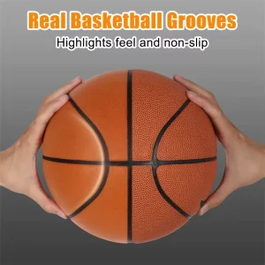 Silent Basketball Manufacturer Quiet Pu Foam Ball Outdoor Mute Sport Training Ball Customized OEM ODM Sizes 4 5 7