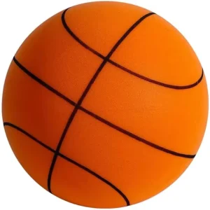 Silent Customized Basketball Soft Foam Quiet Bouncy Sponge Ball for Kids