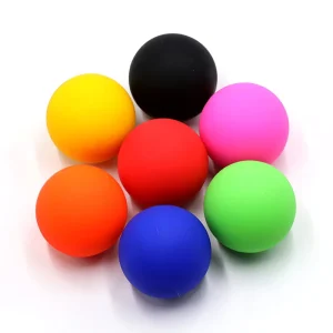 Silicone Ball Custom Logo Massage Lacrosse Eco Friendly Gym Tiny Yoga Muscle Yoga Ball