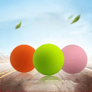 Silicone Massage Lacrosse Balls for Myofascial Release Yoga Deep Tissue Massage Trigger Point Therapy and Foot Plantar Fasciitis