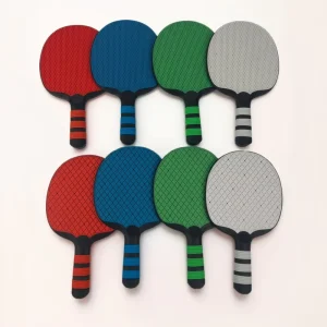 Silicone Table Tennis Rackets High Quality Double Sided Ping Pong Paddle Table Tennis Racket