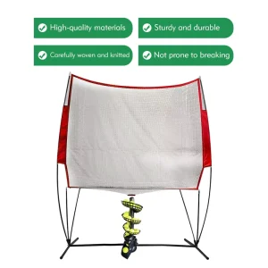 Single Automatic Collection Net for Indoor and Outdoor Baseball and Softball Training Tennis Training Equipment