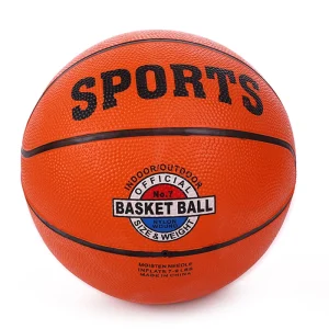 Size 3 Basketball Rubber Sports Custom Logo Hot Selling High Quality Outdoor Rubber Basketball