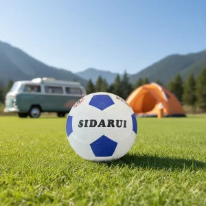 Size 4 Soccer Balls Rubber Youth Football Ball Sports Practice Playground Balls Indoor or Outdoor with net and needle