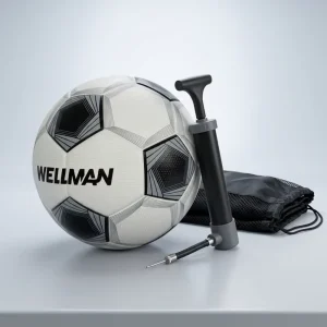 Size 5 Adult Thermal Bonding Match League Football with Ball Strap Inflator