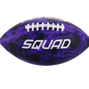 Size 5 American Football for Training Custom Logo Composite PU Leather with PVC PE Rubber Materials