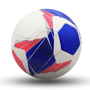 Size 5 Diamond PVC PU Soccer Ball Thermal Bonded Machine Stitched Indoor Outdoor Training