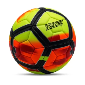 Size 5 Machine Stitched PU PVC Leather Soccer Ball Training Football Fluorescent Gradient Match Ball Adult Outdoor