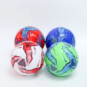 Size 5 Official Soccer Ball Custom Logo Lightweight Foamed EVA Machine Stitched Durable Wear Resistant