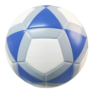 Size 5 PU Leather Soccer Ball for Indoor Outdoor Training with Customizable Color & Logo