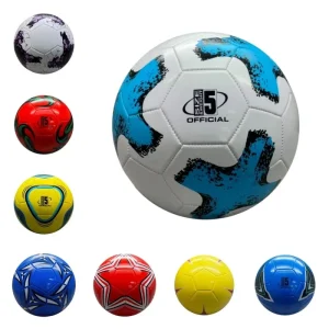 Size 5 PVC Thermal Bonded Machine Stitched Customize Color Customer’s Logo Youth Training Indoor Outdoor Soccer Ball