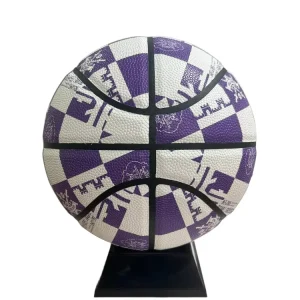 Size 7 Indoor PU Basketball Customizable College Basketball