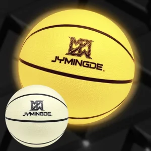 Size 7 Led Light up Grip Shiny Glow in the Dark Basketball Ball