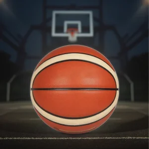 Size 7 Orange Durable Light Up Basketball with Custom Logo Glow in the Dark LED BSCI Certified