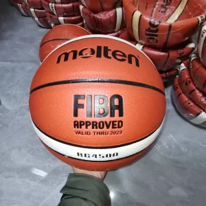 Size 7 Rubber Basketball High Bounce Wear Resistant Indoor Outdoor Anti Slip Game Basketball Ball