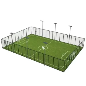 Skyjade Football Cage Court Custom Full Set Sports Equipment with Steel and Artificial Grass Durable and Eco Friendly