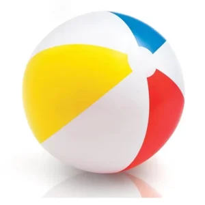 Small 3D Popping Inflatable Eco Friendly PVC Personalised Beach Balls With Custom Logo