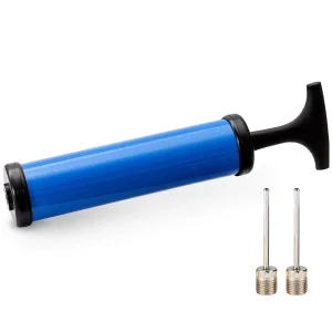 Small Air Hand Pump Basketball Football Soccer Ball Manual Blue Ball Pump