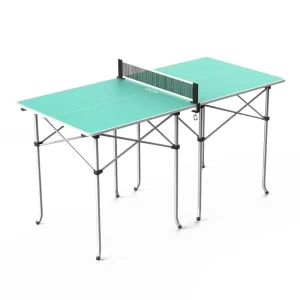 Small Table Tennis Table with Net Fold Table Indoor Outdoor for Outdoor Games