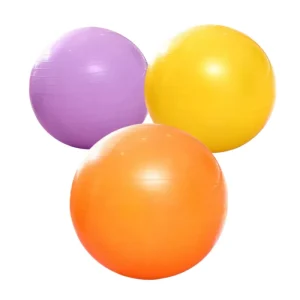 Smooth Surface PVC Yoga Inflatable Anti-burst Fitness Stability Ball Exercise Ball for Yoga Pilates