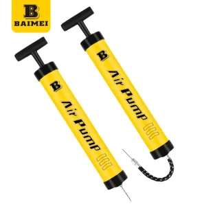Soccer Ball Hand Held Air Pump Inflator with Needle