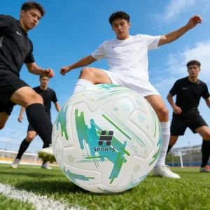 Soccer Ball Size 5 Customizable Logo Professional High Quality Eco Friendly Durable Thermal Bonded PU Football Match Training