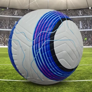 Soccer Ball Size 5 Football for Sports and Training Durable PU Leather with Custom Print Logo