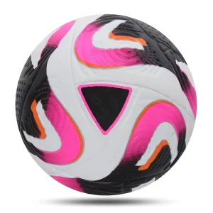 Soccer Ball Size 5 Official Match Football PU Leather Training