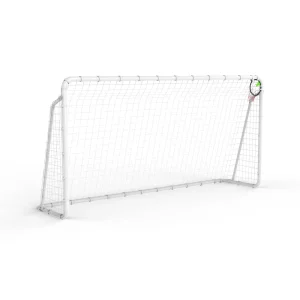 Soccer Goal Steel Sports Competition Soccer Goal Backyard Home Outdoor Soccer Practice Aid for Kids Youth Easy Assembly