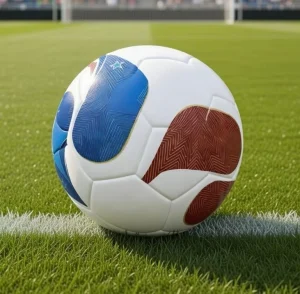 Soccer League Style Football Size 4/5 Heat-bonded PU Ball for International Match and Team Use