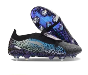 Soccer Shoes Custom Mesh Breathable Anti Slip Rubber Midsole Men’s Futbol Boots Spring Summer Winter ASTM96 Certified