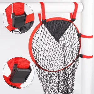 Soccer Target Goal Polyester Easy to Attach and Detach to the Goal Set of 2 for Shooting Accuracy Training