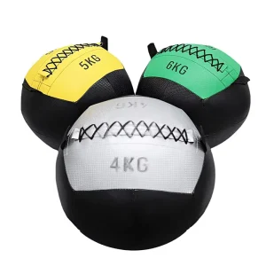 Soft Medicine Ball with Handles Adjustable Weight 33cm for Fitness Baseball Football Explosive Training