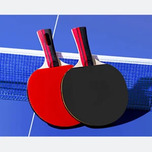 Soft Sponge Rubber Ping Pong Paddle Set Table Tennis Accessories Custom Logo Table Tennis Rackets