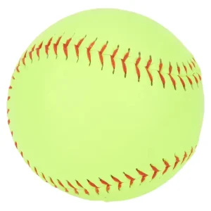 Softball Training Ball Size 9 Official Weight Sports Practice Unmarked Durable High Quality Waterproof Left handed PU Bat