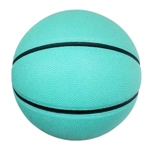 Solid Color Basketball with Rubber Cover Durable & Flexible Customizable Logo Available in Sizes 5 6 7