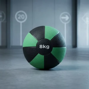 Solid Medicine Ball Rubber Weighted Training Ball for Strength Training