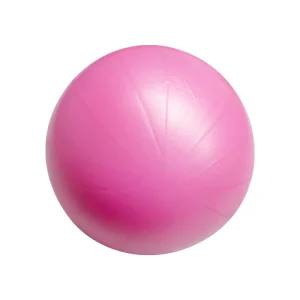 Solid Pink PVC Play Ball High Elastic Inflatable PVC Toy Ball Non Slip Soft Bounce Ball for Kids Indoor Outdoor Sports