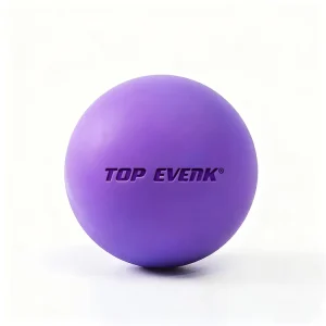 Solid Silicone Fascia Massage Ball for Muscle Relaxation and Lacrosse Hockey Players