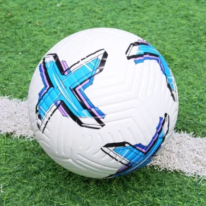 Source Manufacturer High Quality Hot Bonded Pu Soccer Ball Seamless Hot Sticker 4 Size 5 Adult Students Game Training Football