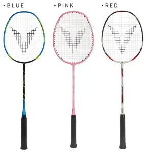 Sport Badminton Rackets Set of 2 with Net Carbon Fiber