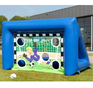 Sport Game Inflatable Portable Target Soccer Goal for Sale