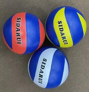 Sport Volleyball Ball Size 5 Soft Touch Rubber Factory Customized Volleyball