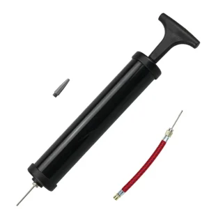Sports Ball Soccer Volleyball Basketball Hand Push 6/8/10/12 Inches Plastic Inflator Air Pump with Needle