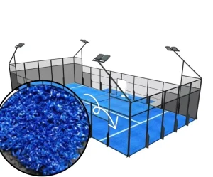 Sports Court Eco friendly PP Synthetic Grass Carpet for Padel Tennis Court Artificial Lawn with Customized Size